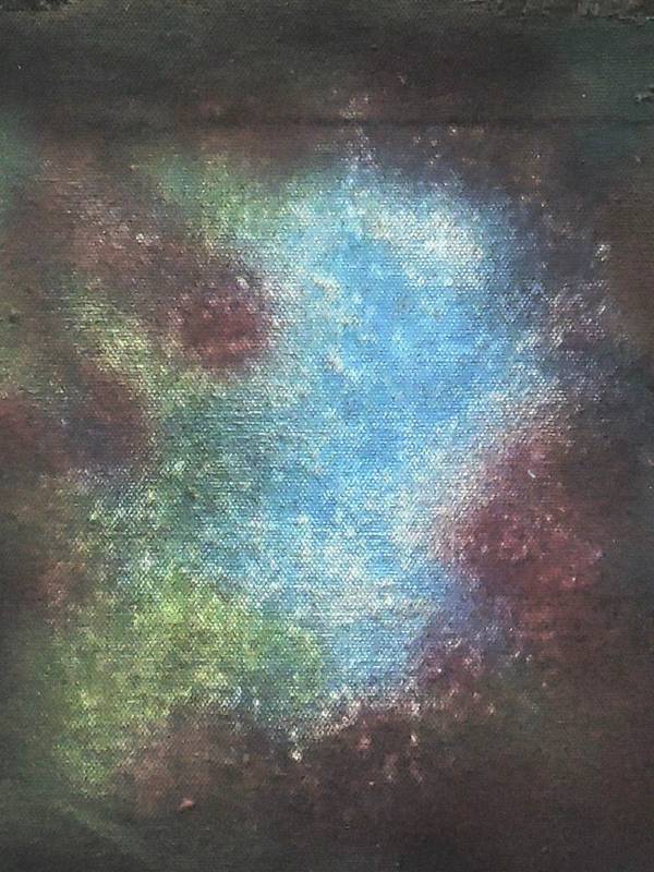 This; lay in grass Abstract Painting Caro de Valk - Subjektiv.art