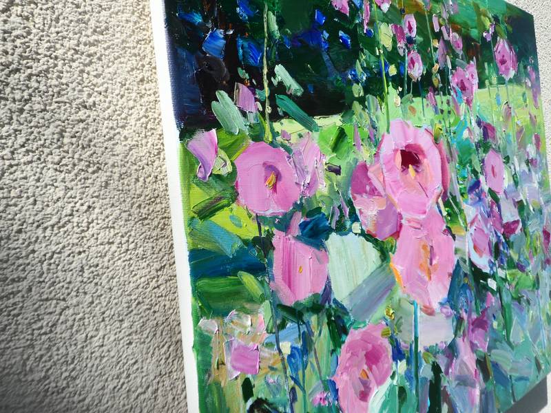 Mallows Expressive and gestural Painting Yehor Dulin - Subjektiv.art