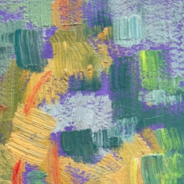 abstractional trees Abstract Painting Anastasiia Boiko - Subjektiv.art