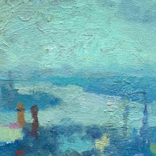 kyiv Impressionistic Painting Anastasiia Boiko - Subjektiv.art