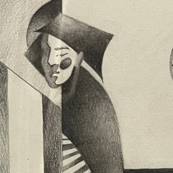 Someone is missing something Modern Drawing Anastasiia Boiko - Subjektiv.art