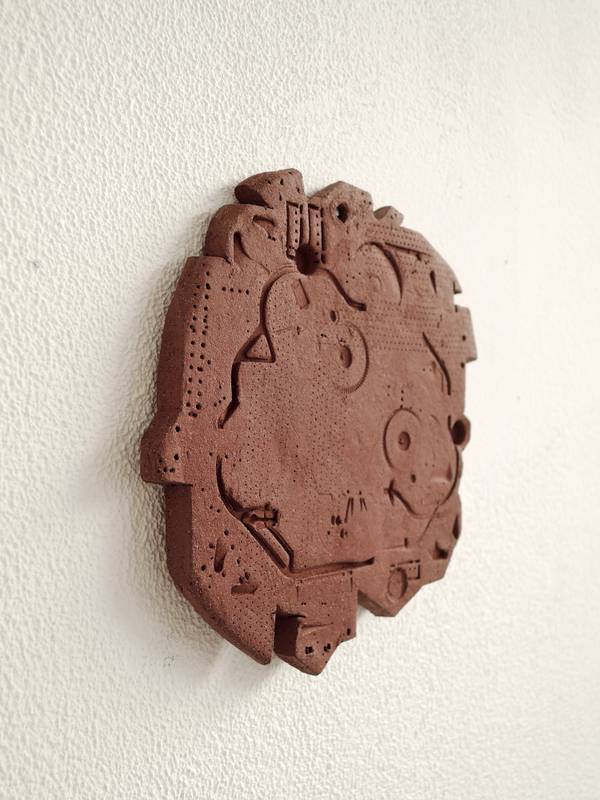 Untitled Abstract Ceramic Caro de Valk - Subjektiv.art