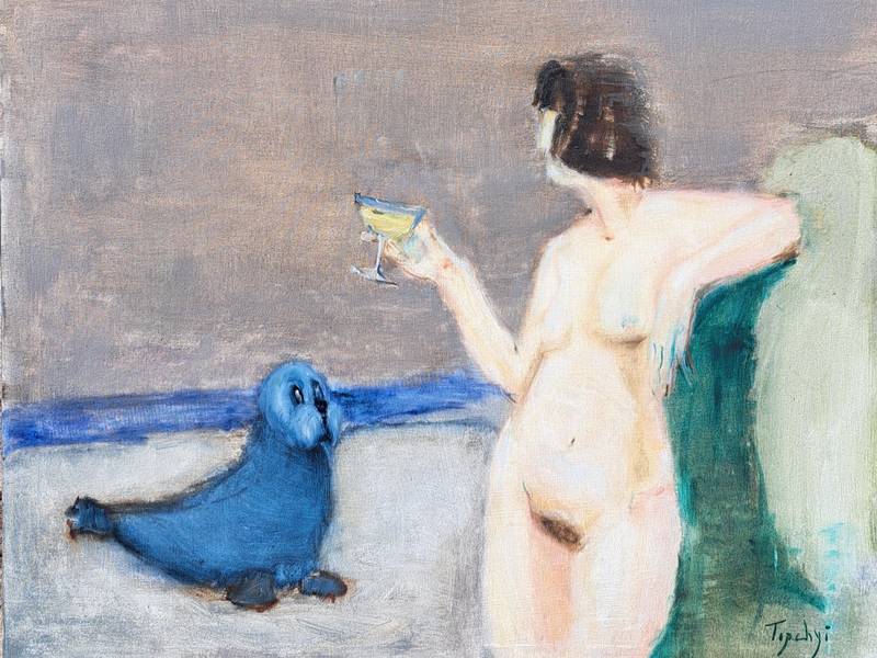 Girl and seal  - Subjektiv.art