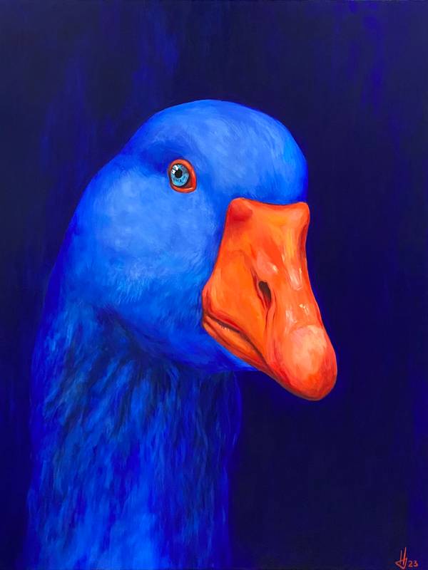 Blue goose  - Subjektiv.art