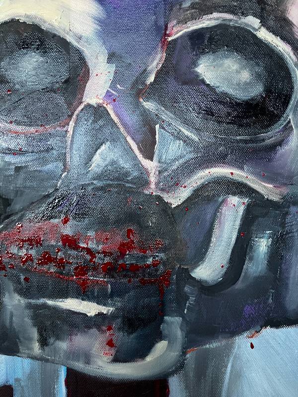 State of the Empire Surrealistic Painting janet sked - Subjektiv.art