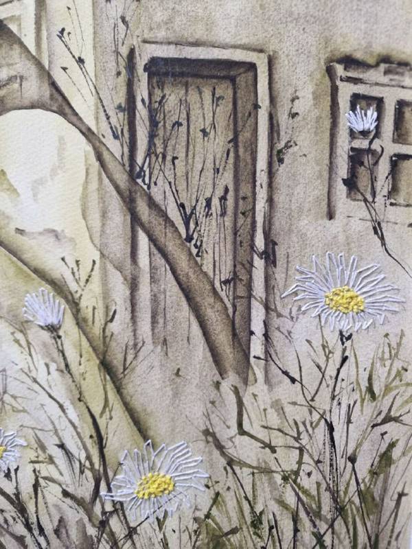 Unspeakable tenderness Expressive and gestural Painting Olena Yemelianova - Subjektiv.art