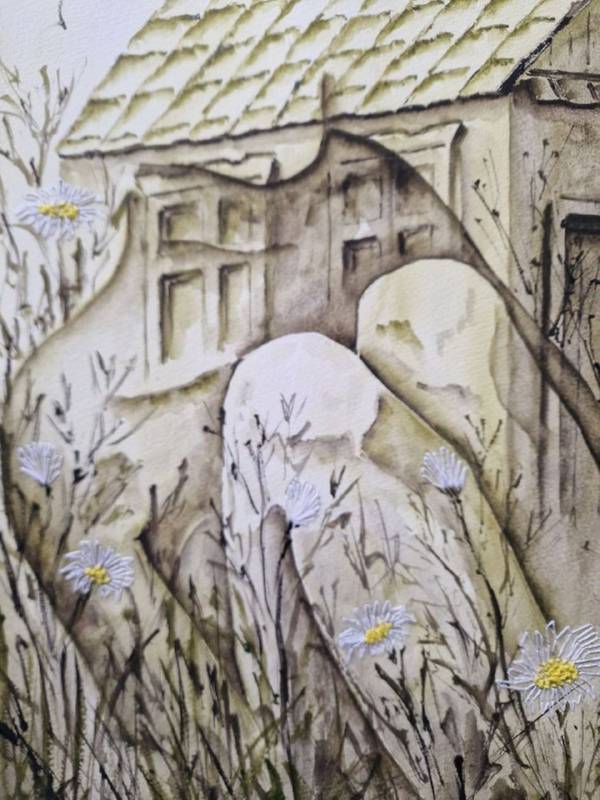 Unspeakable tenderness Expressive and gestural Painting Olena Yemelianova - Subjektiv.art