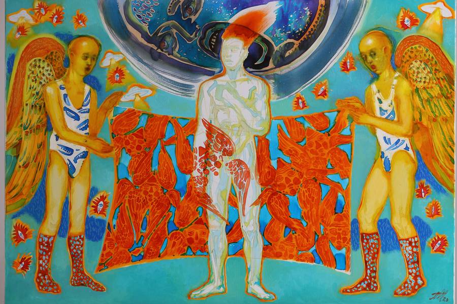 The one who hides behind the cherubim  - Subjektiv.art