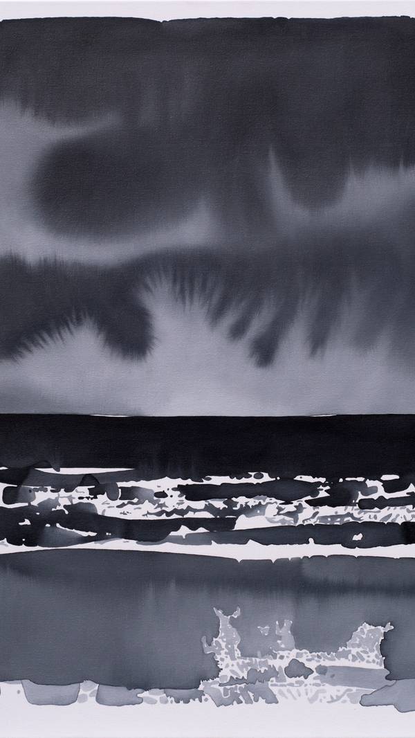 At night on the coast of the Black Sea  - Subjektiv.art
