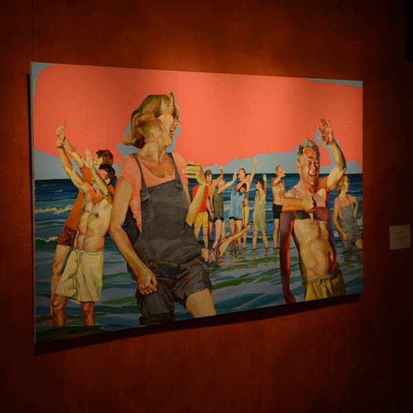 The Birth of Tragedy from the Spirit of Music Pop art Painting Elmira Shemsedinova - Subjektiv.art