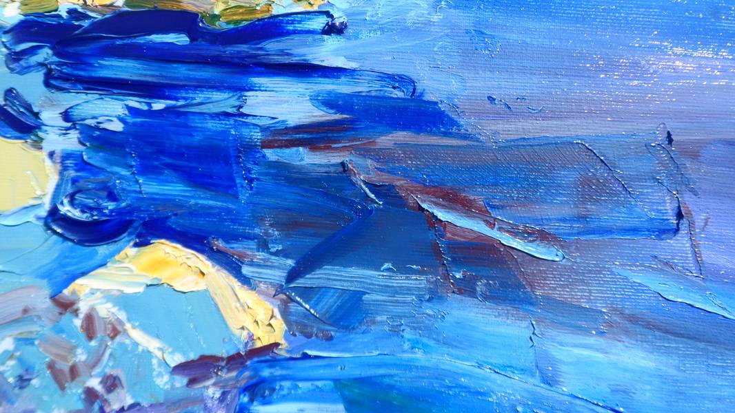 Sardinia. Warm evening Impressionistic Painting Yehor Dulin - Subjektiv.art