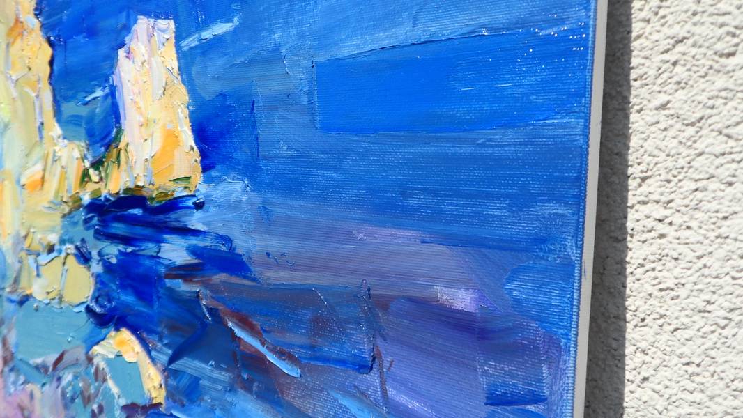 Sardinia. Warm evening Impressionistic Painting Yehor Dulin - Subjektiv.art