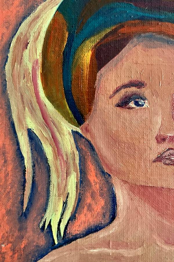 The Mother Modern Painting Kateryna Khapilina - Subjektiv.art