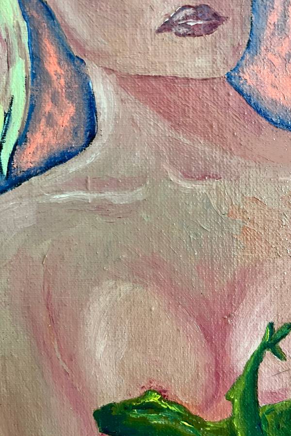 The Mother Modern Painting Kateryna Khapilina - Subjektiv.art