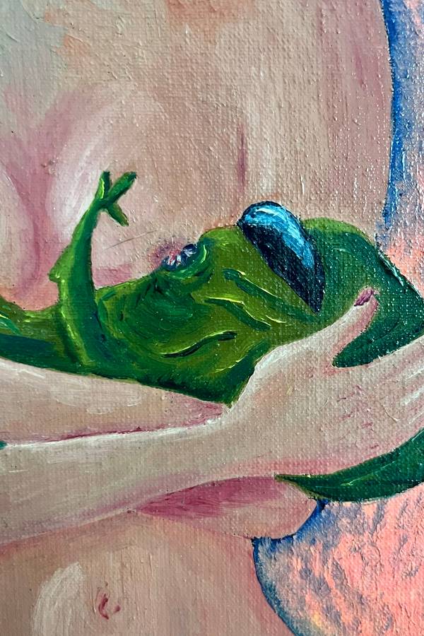 The Mother Modern Painting Kateryna Khapilina - Subjektiv.art