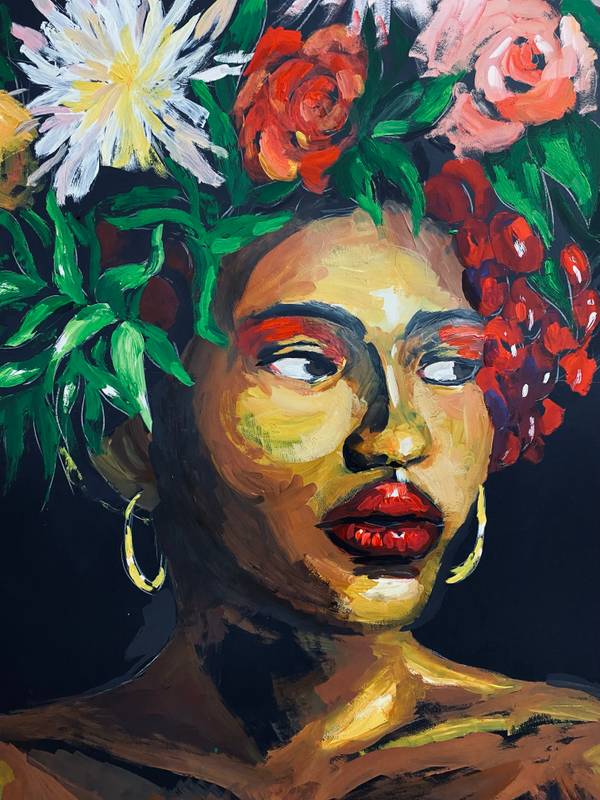 Blooms Impressionistic Painting Uyen Nguyen - Subjektiv.art