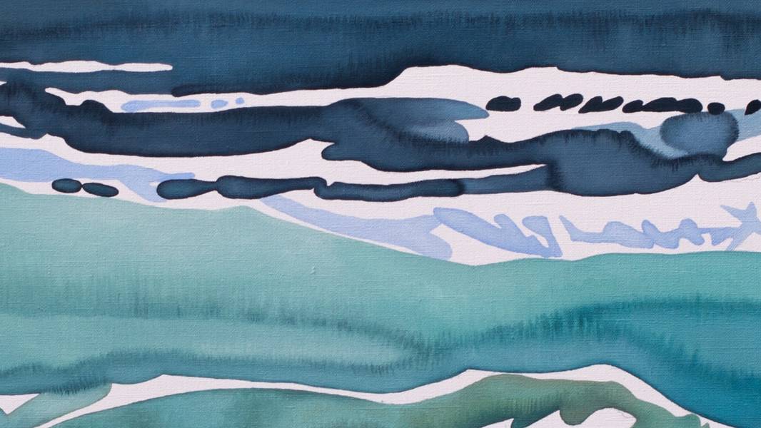 The waves Impressionistic Painting Elmira Shemsedinova - Subjektiv.art