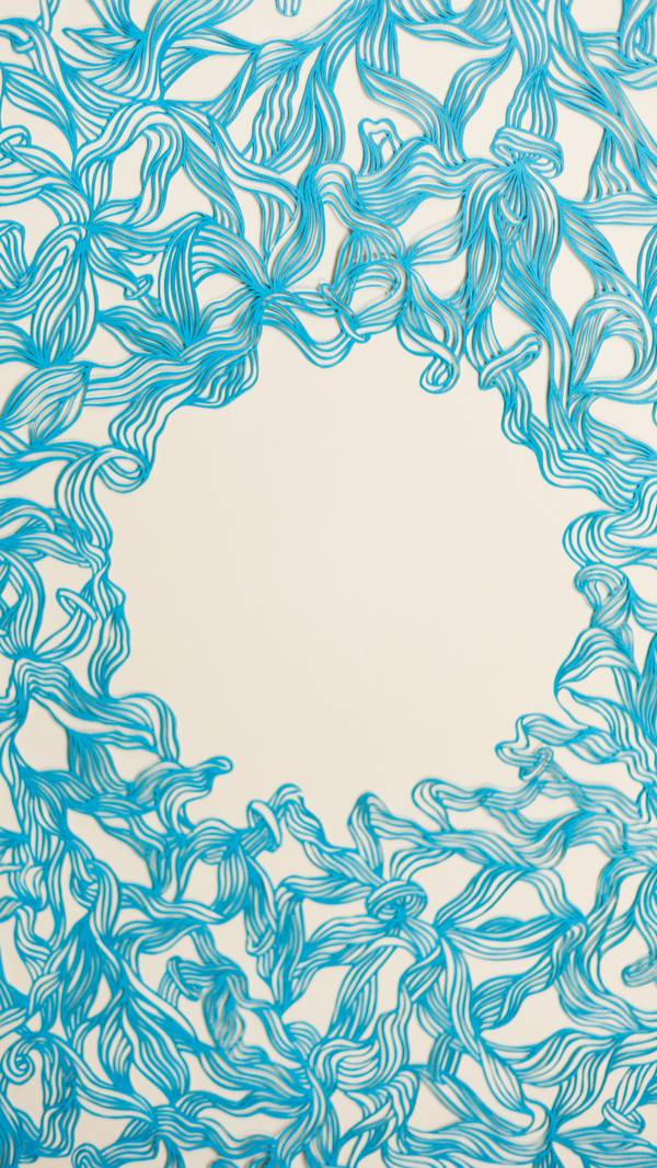 Tension Abstract Mixed media Olha Hnativ - Subjektiv.art