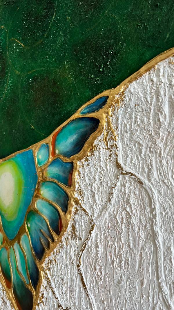Butterfly crystal Modern Painting Yuliia Kiselova - Subjektiv.art