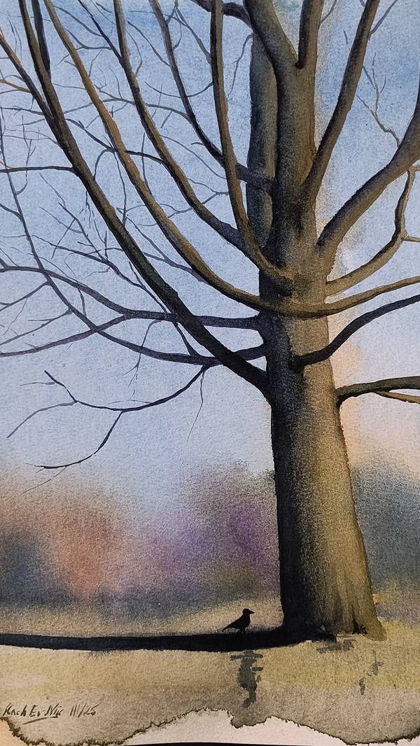 Old friends Impressionistic Painting Eugene Kachan - Subjektiv.art