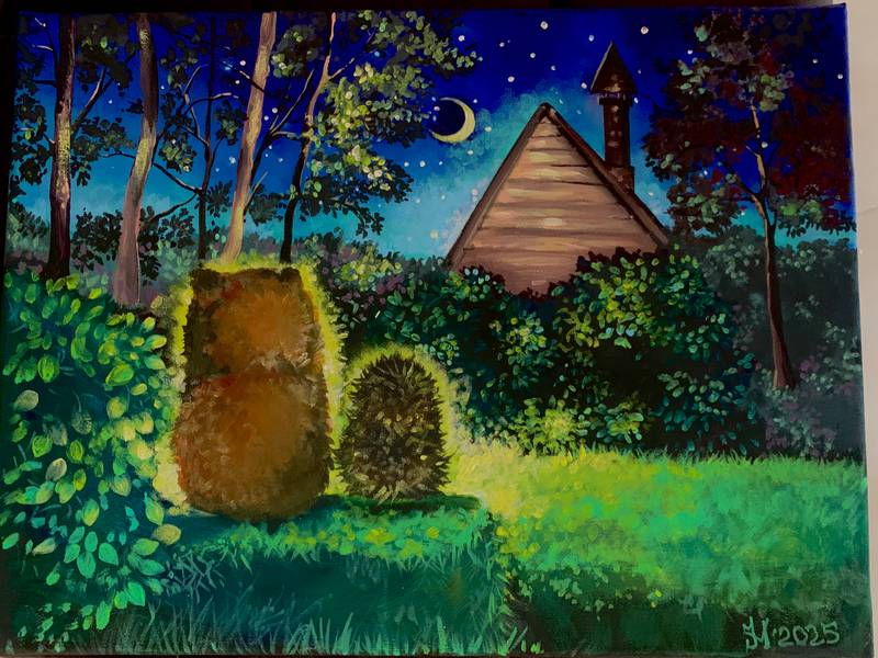 Friends Fine Art Painting Iryna Mytkovska - Subjektiv.art