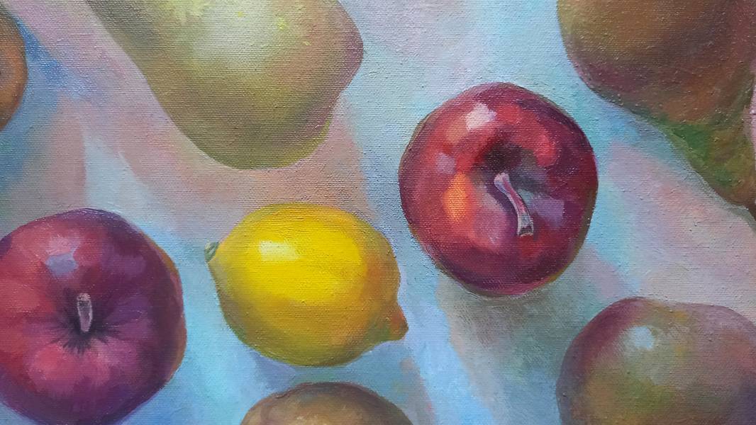Fruit fugue Fine Art Painting Lana Korolievskaia - Subjektiv.art