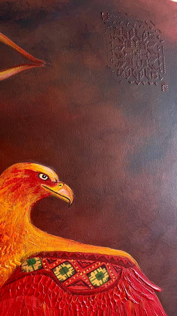 Eye of the World Modern Painting Yuliia Kiselova - Subjektiv.art