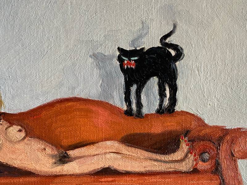 This is not Olympia Fine Art Painting Darina Smolkina - Subjektiv.art