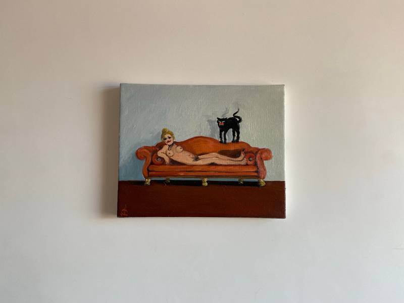 This is not Olympia Fine Art Painting Darina Smolkina - Subjektiv.art