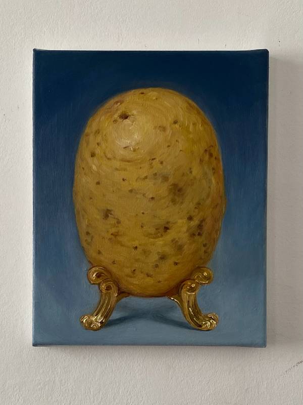 Potato faberge Fine Art Painting Darina Smolkina - Subjektiv.art