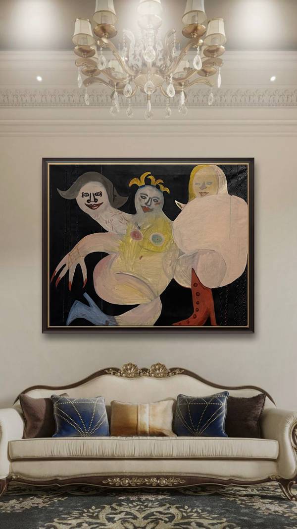 women Unspecified Painting Kateryna Kopeikina - Subjektiv.art