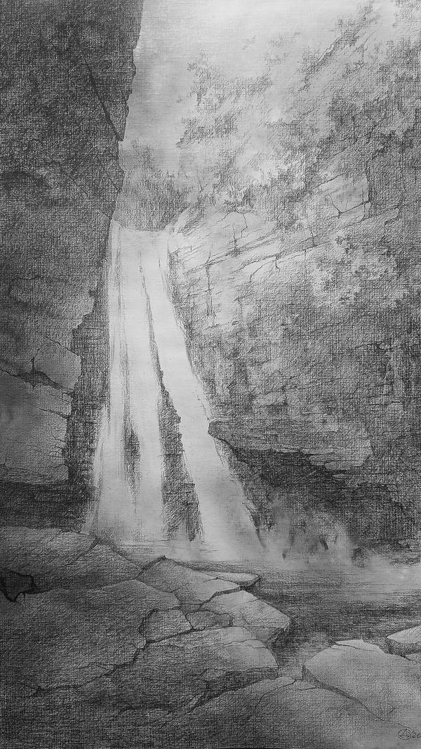 Waterfall II  - Subjektiv.art