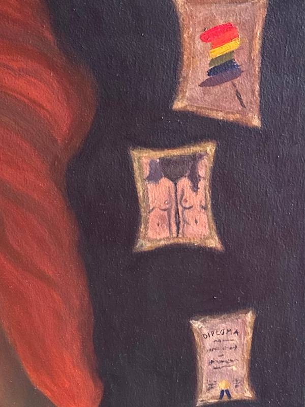 Mom's friend's daughter. Version 40. Fine Art Painting Daria Butriashkina - Subjektiv.art