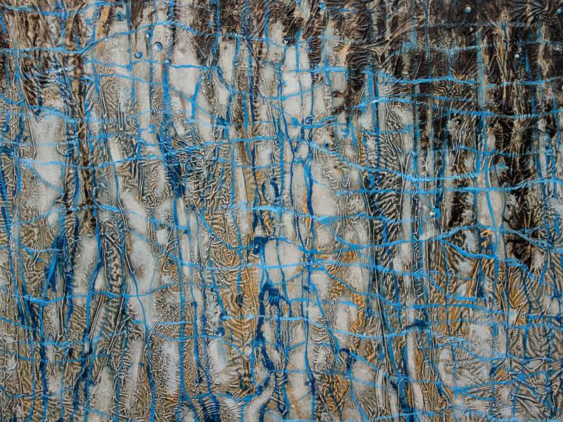 Water sound Abstract Painting Liudmila Davydenko - Subjektiv.art