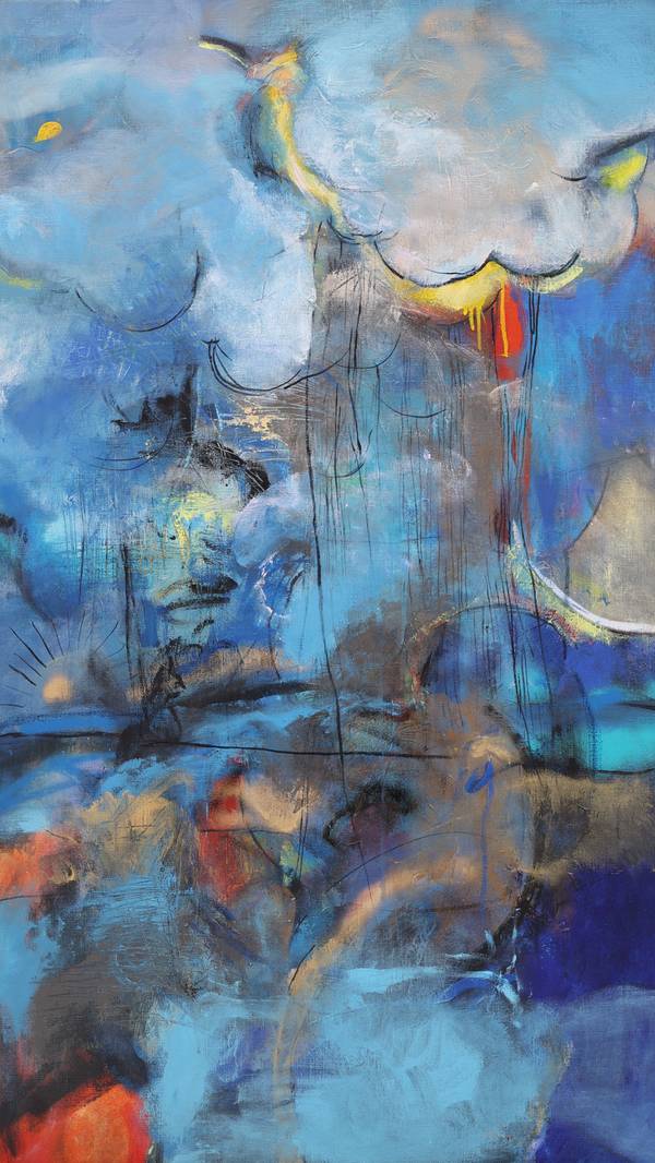 After the Rain Abstract Painting Artem Andreichuk - Subjektiv.art