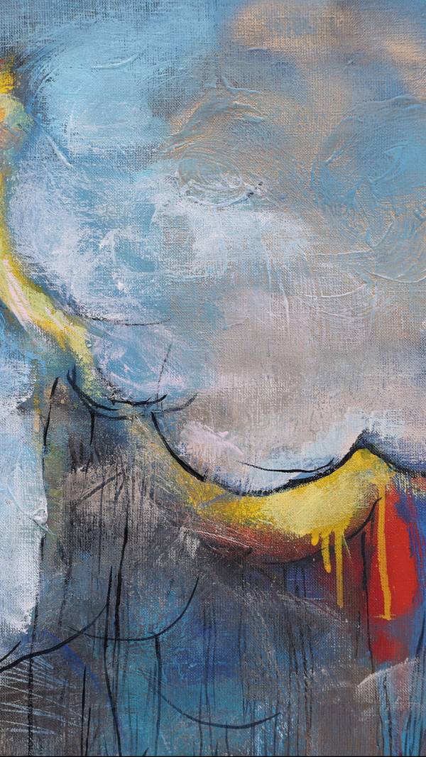 After the Rain Abstract Painting Artem Andreichuk - Subjektiv.art