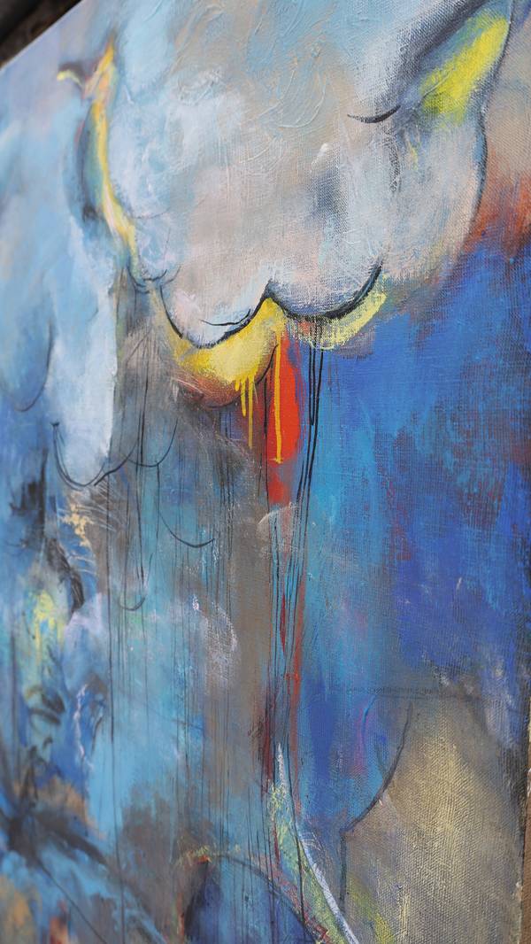 After the Rain Abstract Painting Artem Andreichuk - Subjektiv.art
