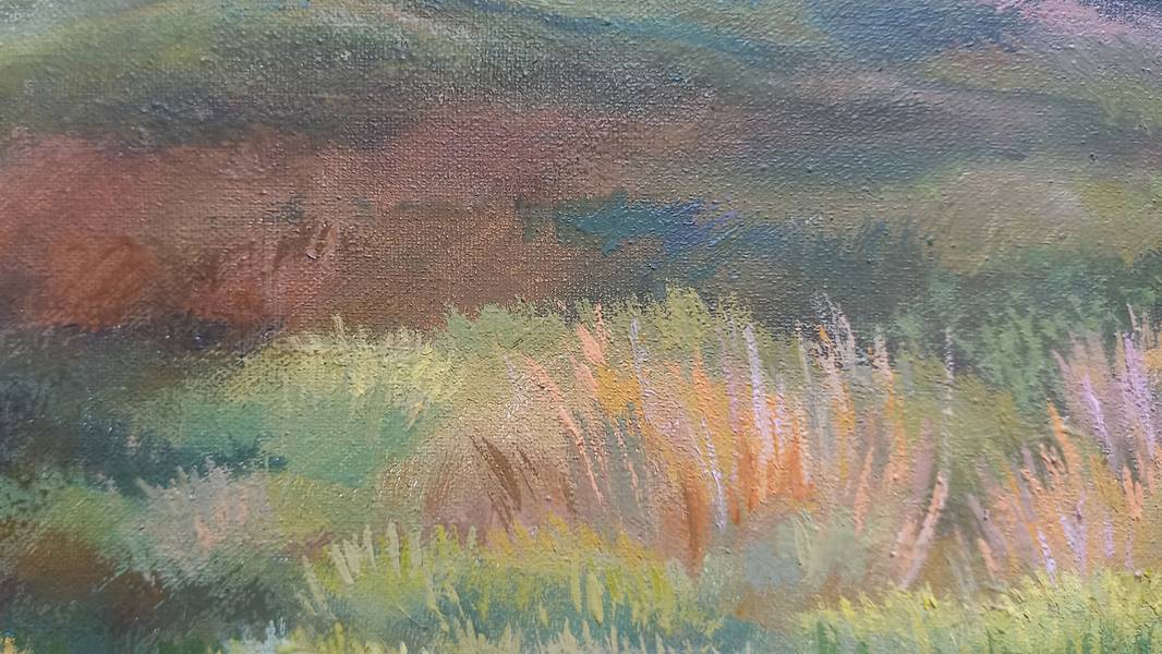 Evening on a Quiet River Fine Art Painting Lana Korolievskaia - Subjektiv.art