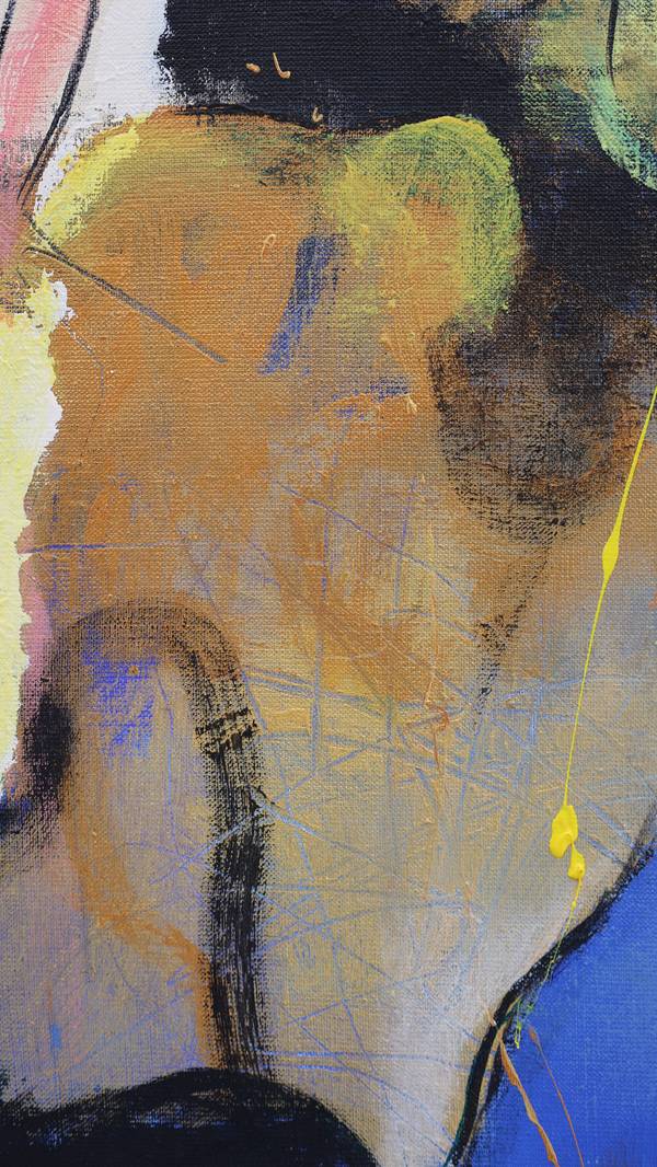Fragments Abstract Painting Artem Andreichuk - Subjektiv.art