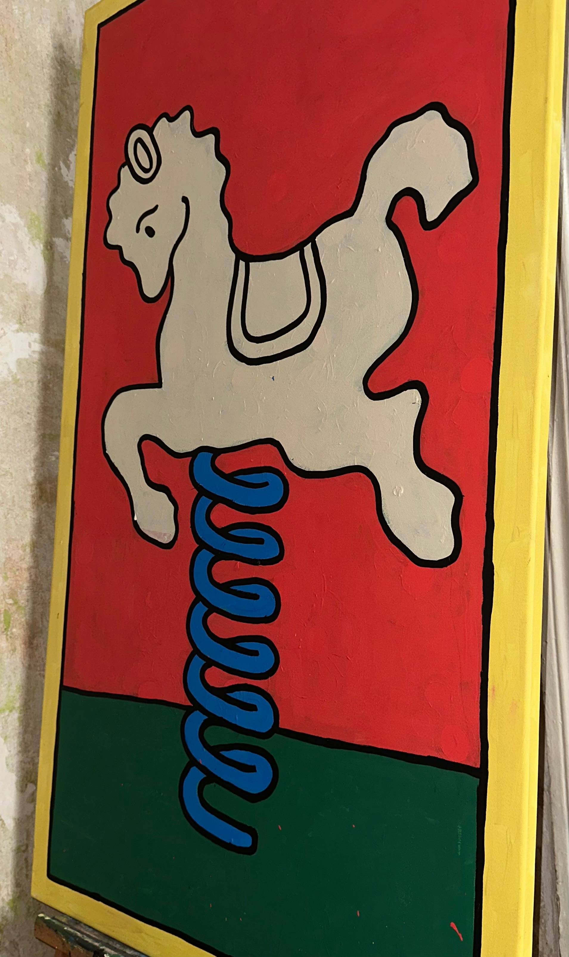 childhood Pop art Painting Sestry Feldman - Subjektiv.art