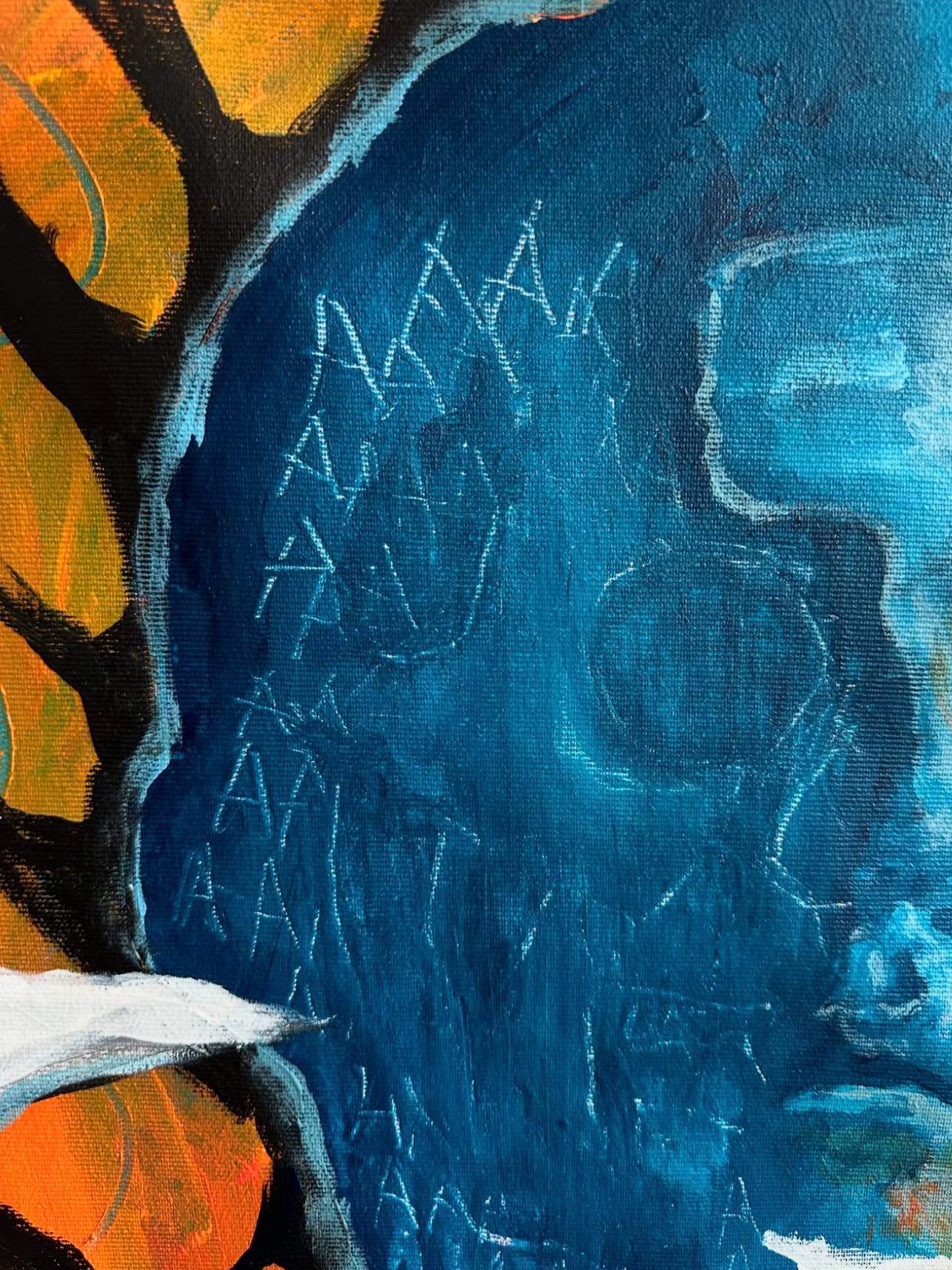 Scream / Contemporality 2 Expressive and gestural Painting Danya Shulipa - Subjektiv.art