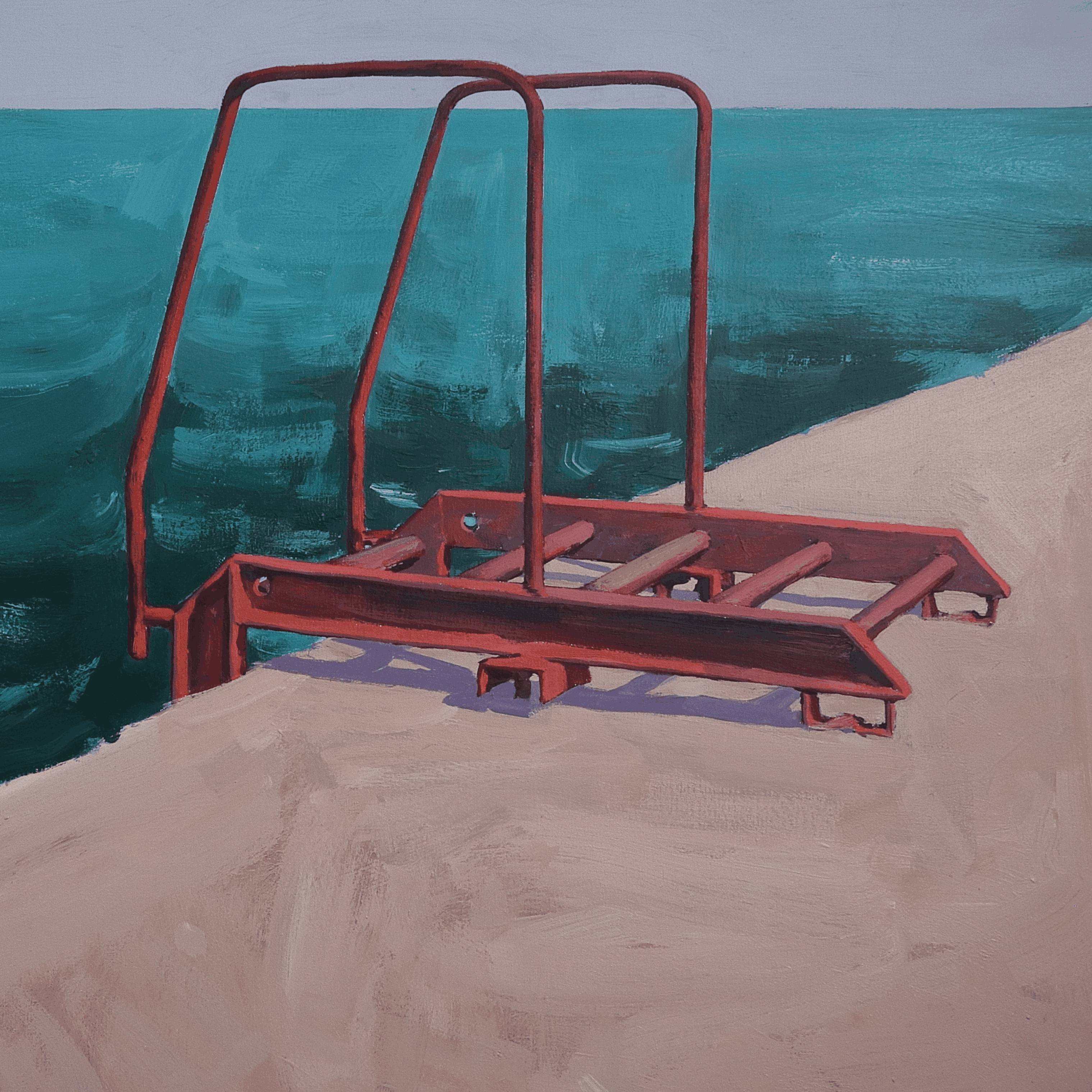Pier №2 Fine Art Painting Ruslan Ivashenko - Subjektiv.art