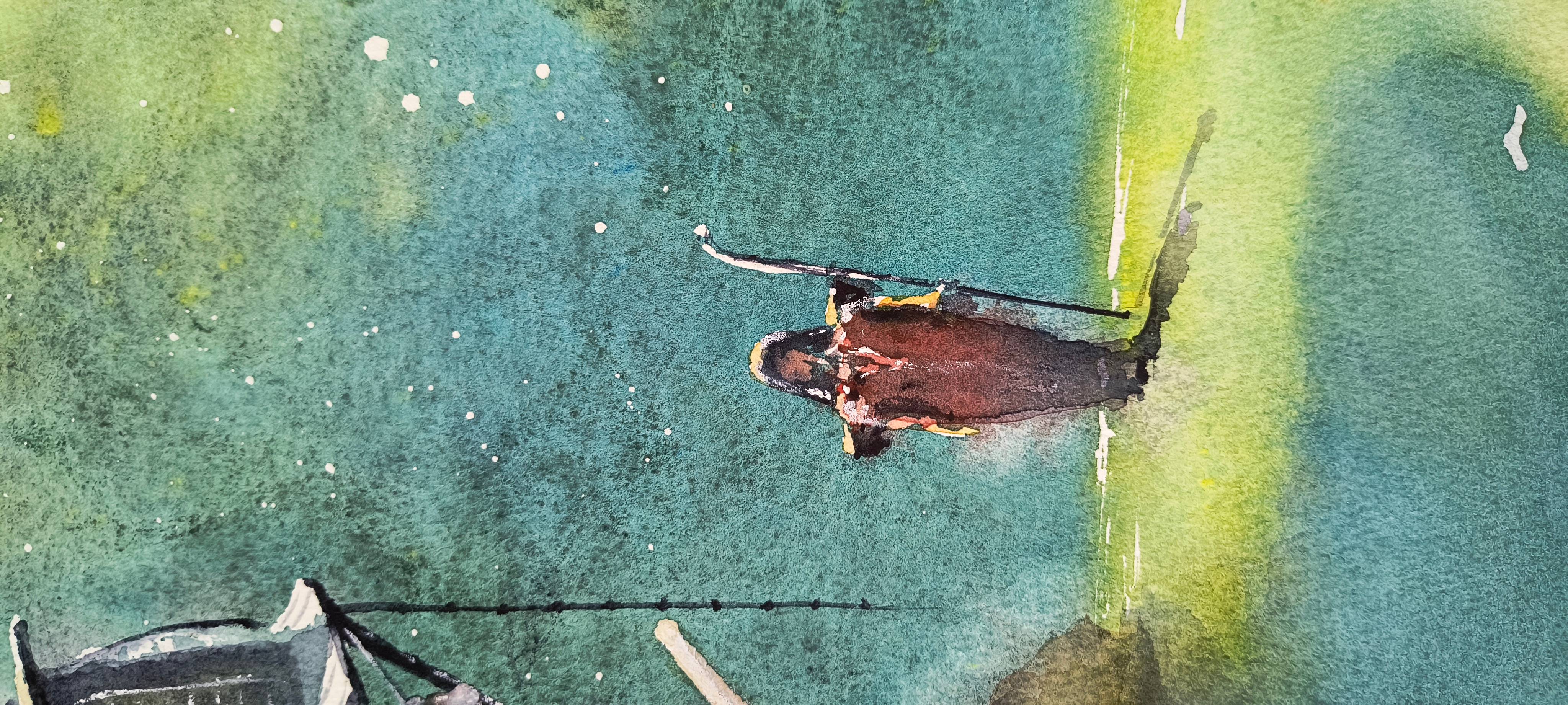 Wanderers Impressionistic Painting Eugene Kachan - Subjektiv.art