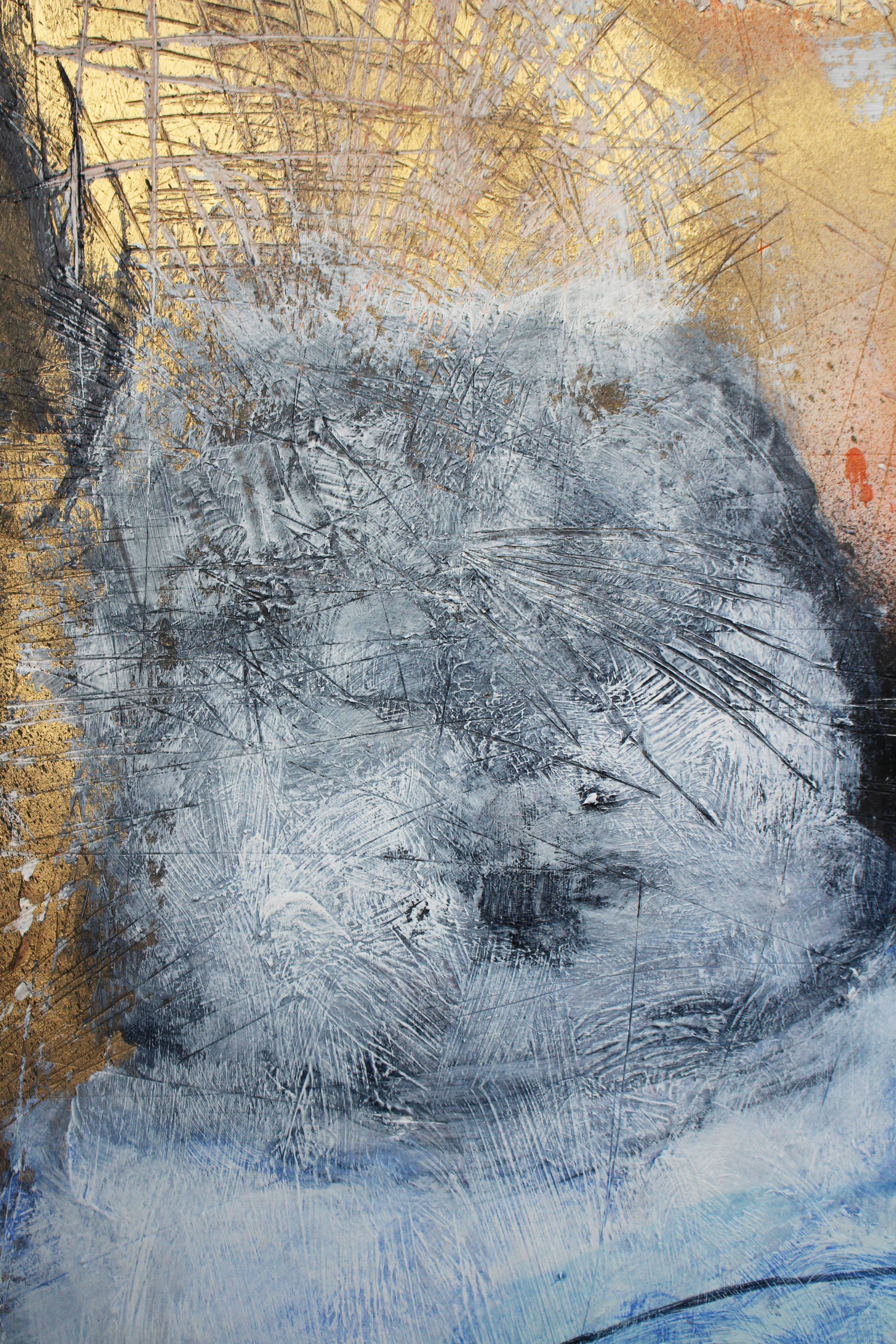 Vibes Speak Louder Abstract Painting Artem Andreichuk - Subjektiv.art