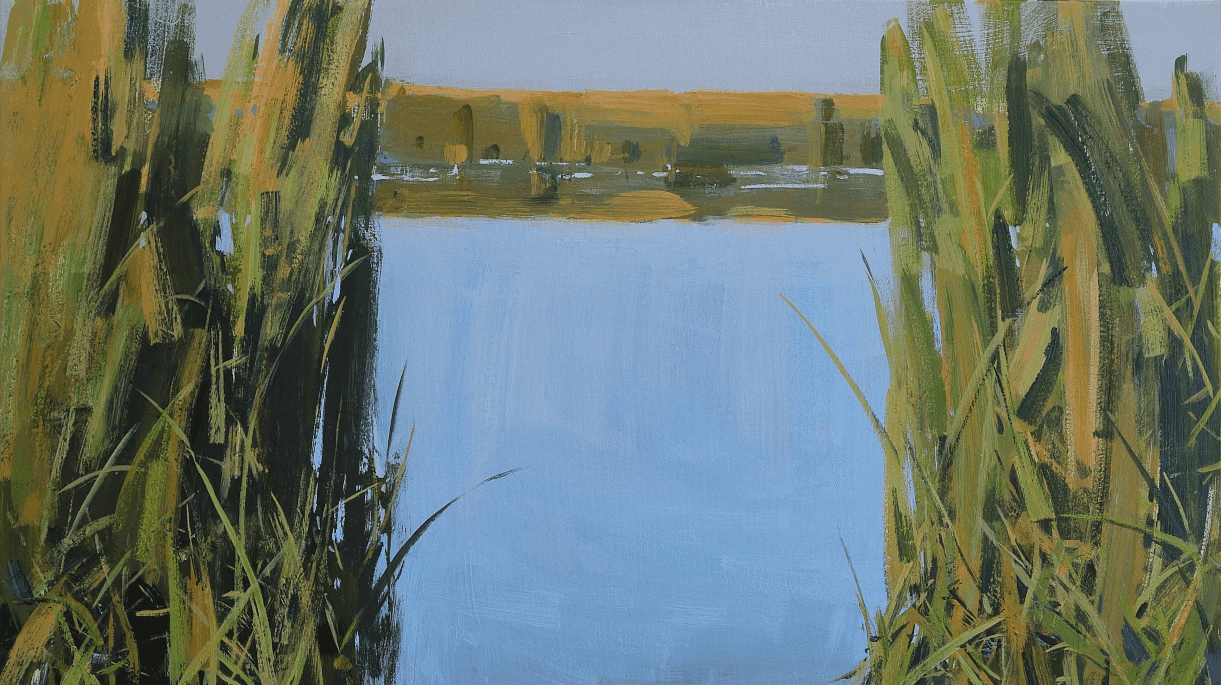 Window to Silence Fine Art Painting Ruslan Ivashenko - Subjektiv.art