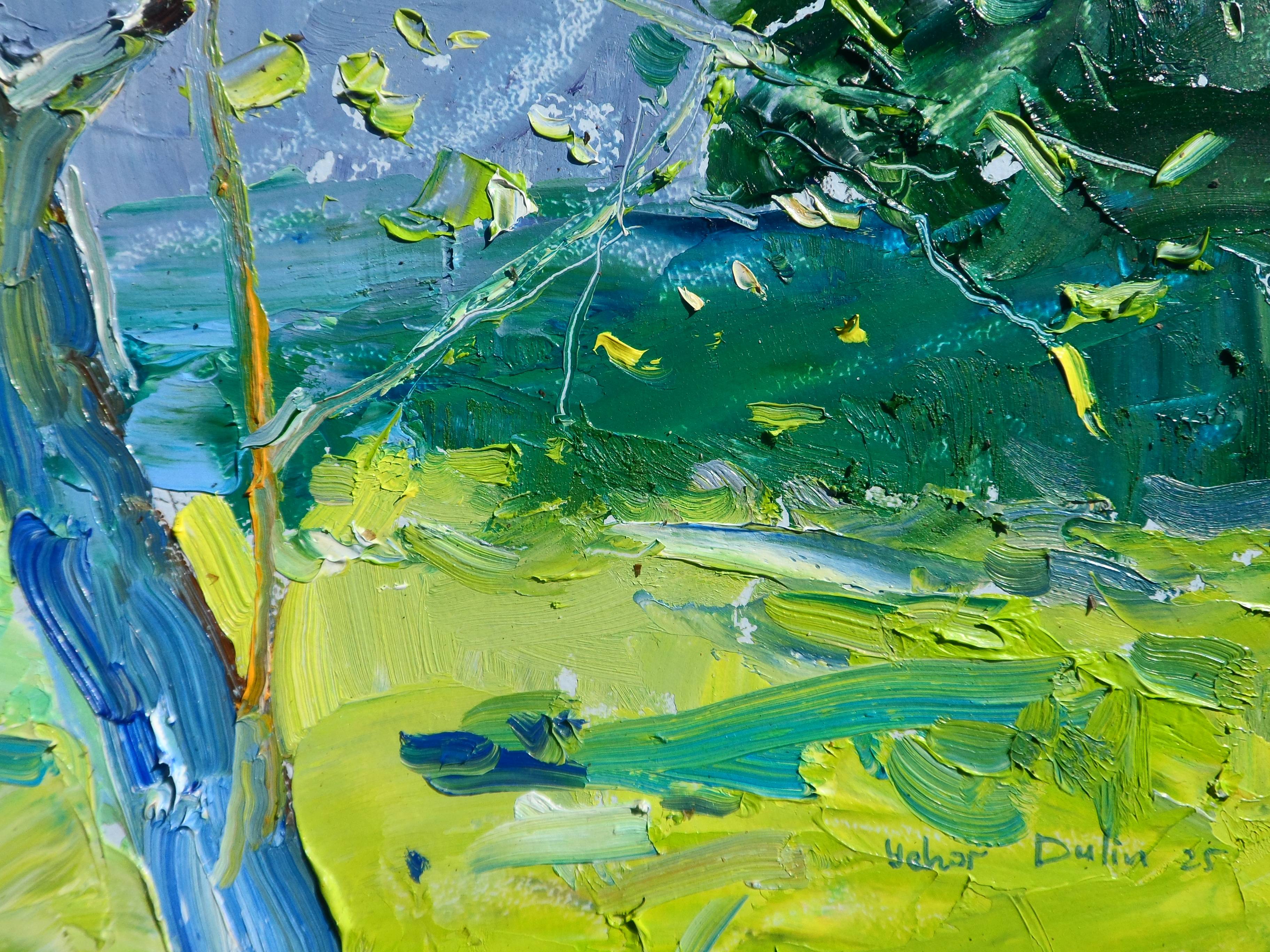 Gardens of Yehor Fine Art Painting Yehor Dulin - Subjektiv.art