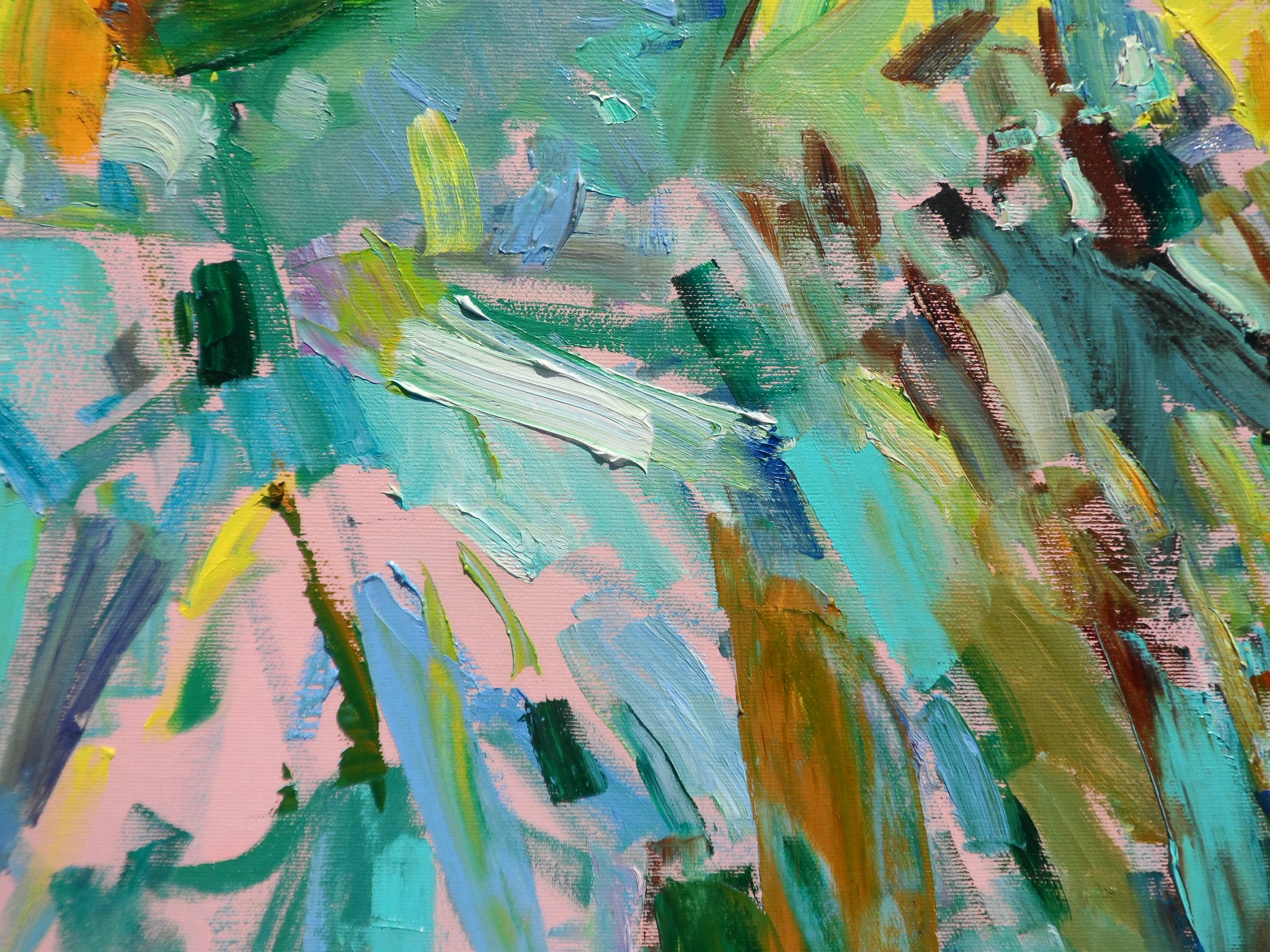 Sunflowers Impressionistic Painting Yehor Dulin - Subjektiv.art