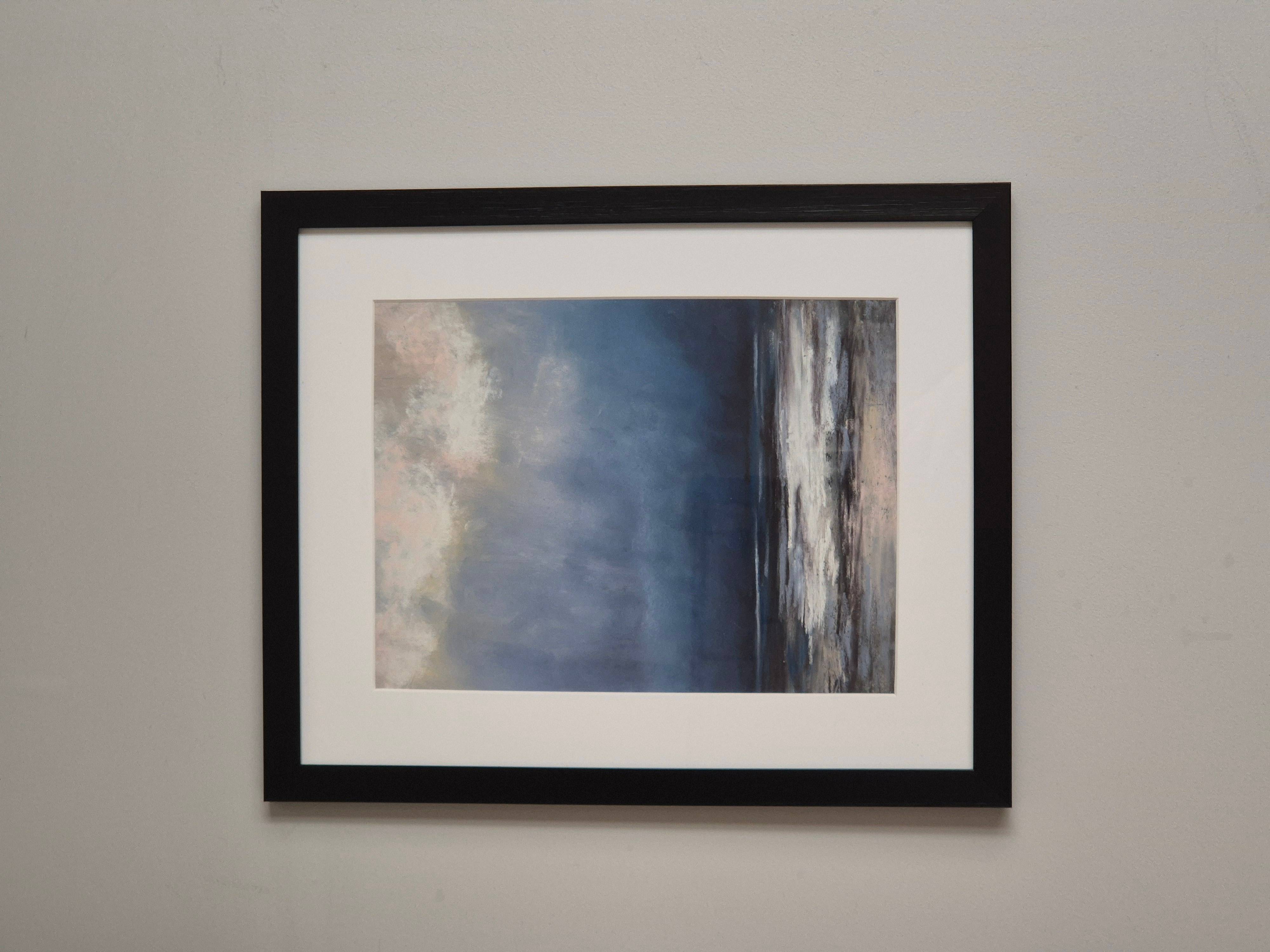 OCEAN EYES. Seascape Painting Abstract Drawing Victoria Stefchyshyna - Subjektiv.art