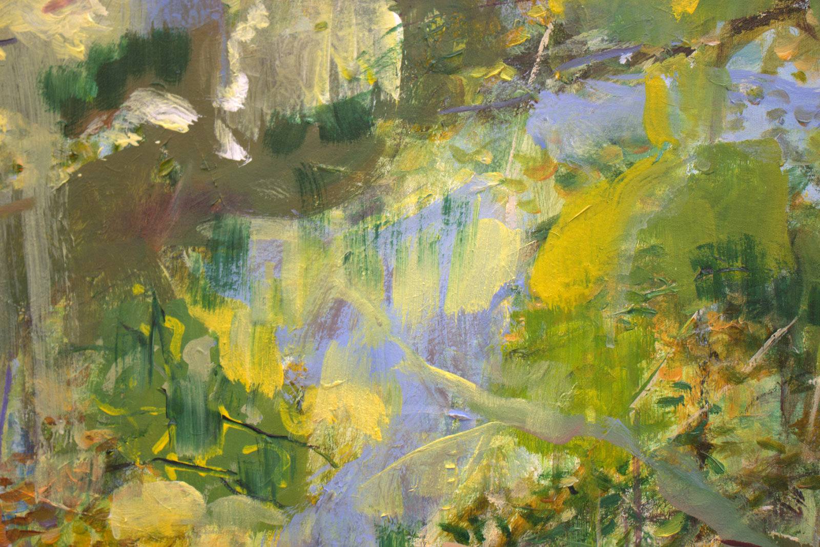 Faune séduisant une Nymphe et pour l'autre, l'épanouissement dans une douce quiétude. Fine Art Painting francois page - Subjektiv.art