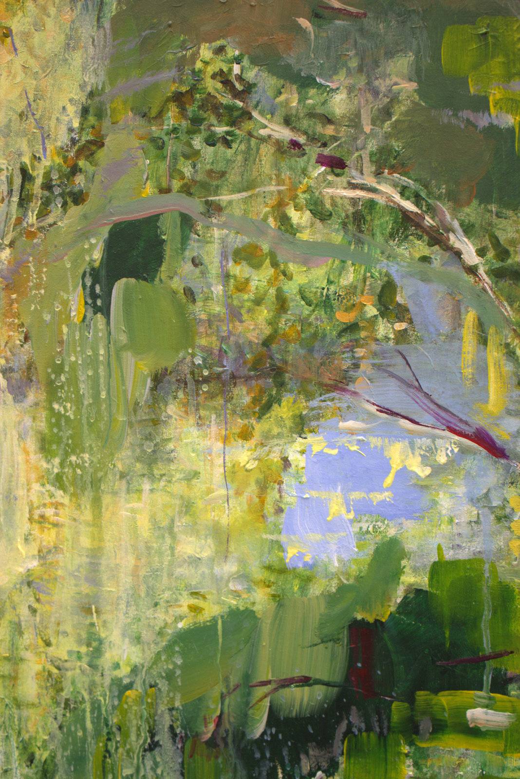 Faune séduisant une Nymphe et pour l'autre, l'épanouissement dans une douce quiétude. Fine Art Painting francois page - Subjektiv.art